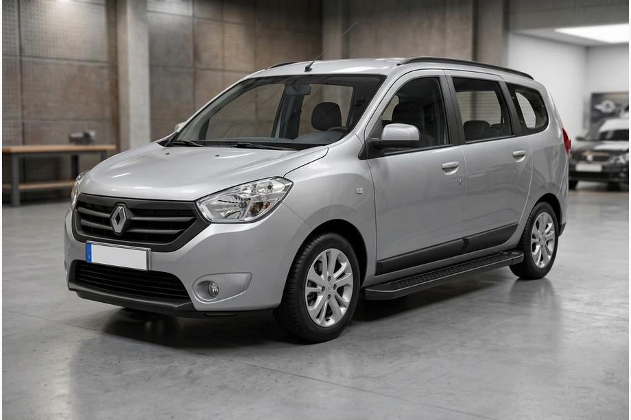 Renault Lodgy 2013-2022 Trittbretter Allmond Black (2 Stk., Aluminium) Image
