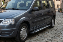 Dacia Logan MCV 2004-2014 Seitenschweller Sunrise (2 Stk., Aluminium) Foto 1
