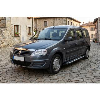 Seitenschweller Sunrise (2 Stk., Aluminium) Dacia Logan MCV 2004-2014 Foto 3