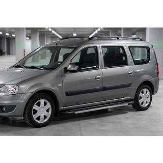 Seitenschweller RedLine V1 (2 Stk., Aluminium) Dacia Logan MCV 2004-2014 Foto 1