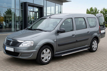 Dacia Logan MCV 2004-2014 Trittbretter Duru (2 Stk., Aluminium) Foto 3