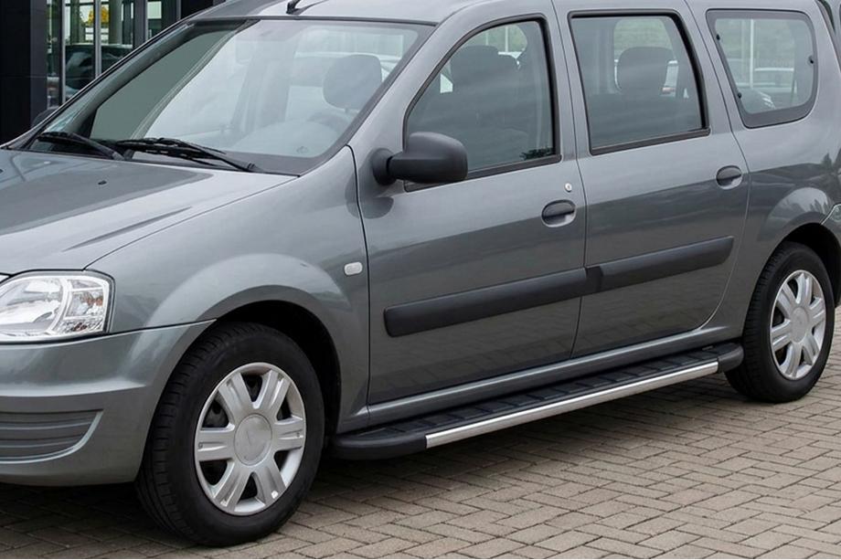 Dacia Logan MCV 2004-2014 Trittbretter Duru (2 Stk., Aluminium) Image