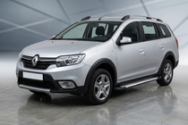 Dacia Logan MCV 2013-2020 Seitenschweller Line (2 Stk., Aluminium) Foto 1