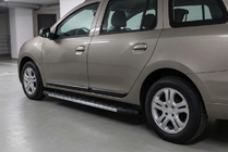 Dacia Logan MCV 2013-2020 Trittbretter Duru (2 Stk., Aluminium) Foto 1