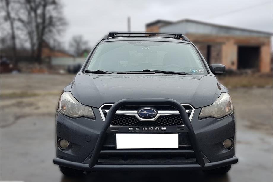 Subaru XV 2011-2017 Frontbügel F1-71 Schwarz (Edelstahl) Image