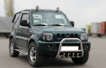 Suzuki Jimny 1998-2018 Frontbügel F2-01 (Edelstahl) Foto 2