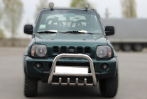 Suzuki Jimny 1998-2018 Frontbügel F2-01 (Edelstahl) Foto 1