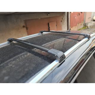 Dachträger (Querträger) für integrierte Reling abschließbar WingCarrier V2 (2 Stk) Audi Q7 2005-2015 Foto 1