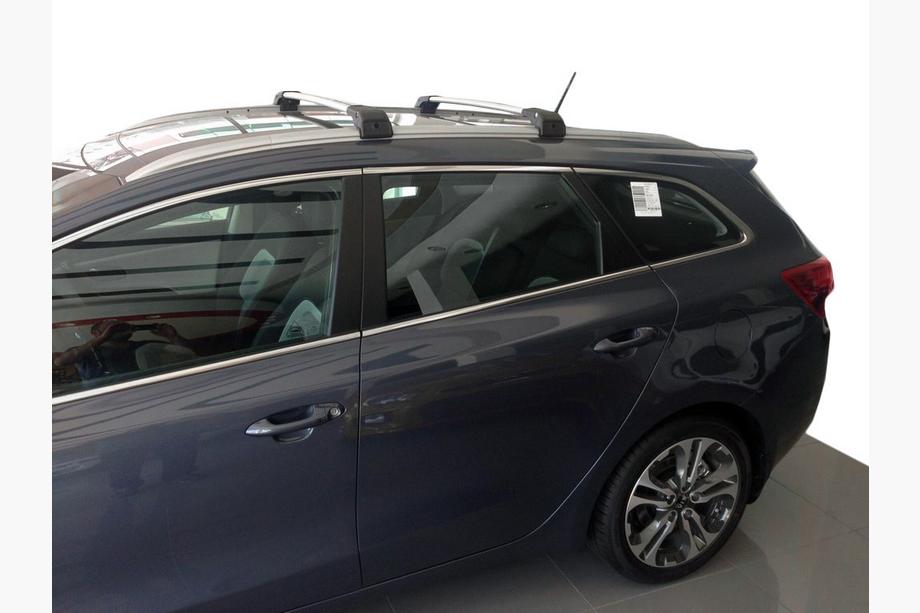 Kia Ceed 2012-2018 Dachträger (Querträger) für integrierte Reling abschließbar WingCarrier V2 (2 Stk) Foto 1