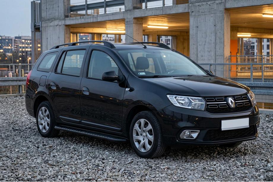 Renault Logan MCV 2013-2022 Seitenschweller Bosphorus Black (2 Stk., Aluminium) Image