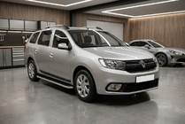 Renault Logan MCV 2013-2022 Seitenschweller Tayga Grey (2 Stk., Aluminium) Foto 1