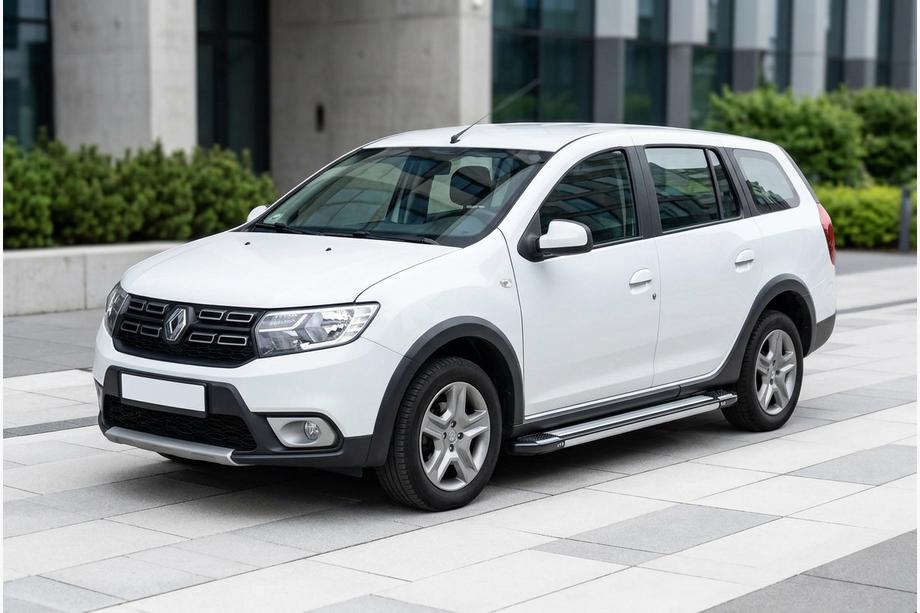 Renault Logan MCV 2013-2022 Trittbretter Rainbow (2 Stk., Aluminium) Image