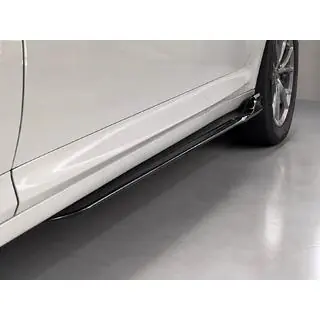 Seitenschweller-Blades (Schwarz Glanz) BMW X4 G02 2018- Foto 1