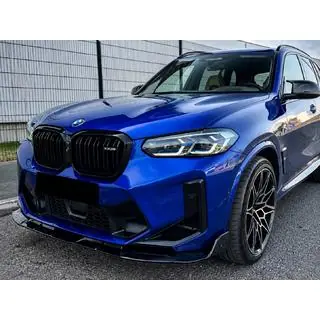 Front Lip Spoiler (für F97 2022-2024, Schwarz Glanz) Foto 1