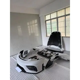 Bodykit GT4 (ABS + Carbon) Porsche Boxster/Cayman 982 (718) 2016- Foto 4