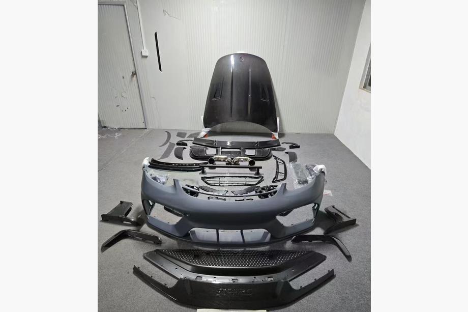 Porsche Boxster/Cayman 982 (718) 2016- GT4RS Bodykit-Set (Polypropylen + Carbon) Foto 83