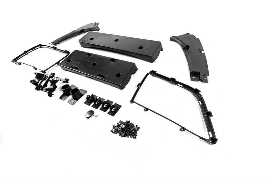 Porsche Boxster/Cayman 982 (718) 2016- GT4RS Bodykit-Set (Polypropylen + Carbon) Foto 79