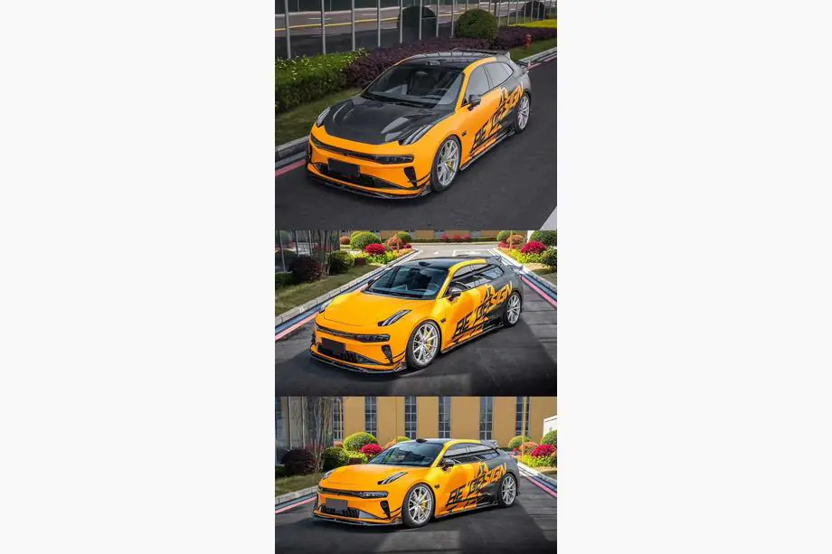 Zeekr 001 2021- Bodykit SRS-Style (für 2024+, Carbon) Foto 4