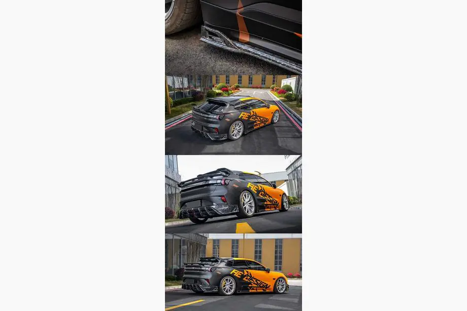 Zeekr 001 2021- Bodykit SRS-Style (für 2024+, Carbon) Foto 5