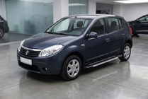 Dacia Sandero 2007-2013 Seitenschweller RedLine V1 (2 Stk., Aluminium) Foto 1