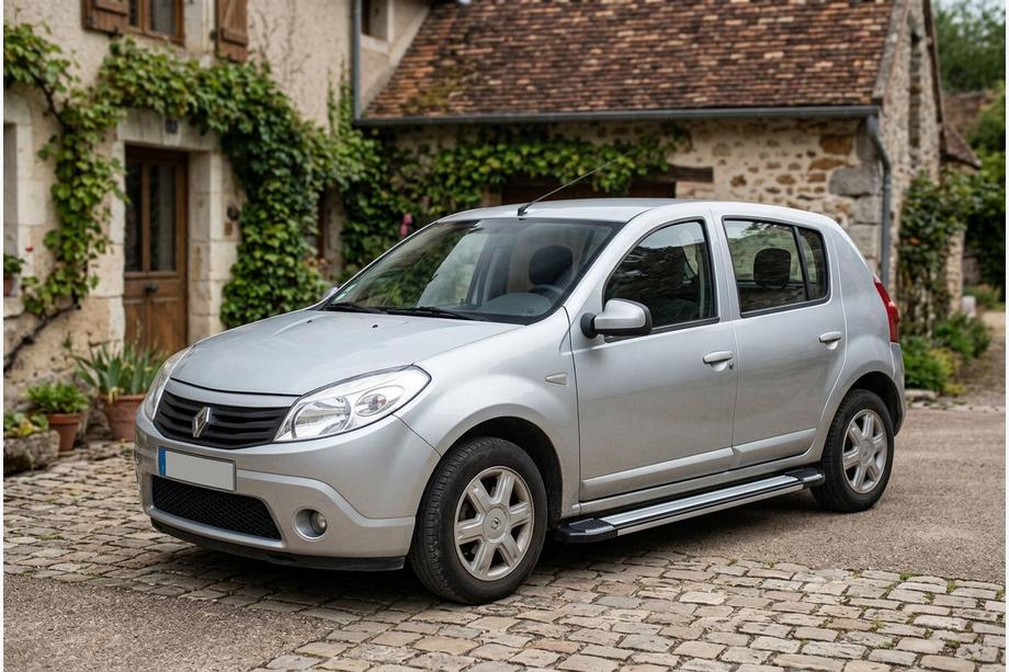 Dacia Sandero 2007-2013 Trittbretter Rainbow (2 Stk., Aluminium) Image