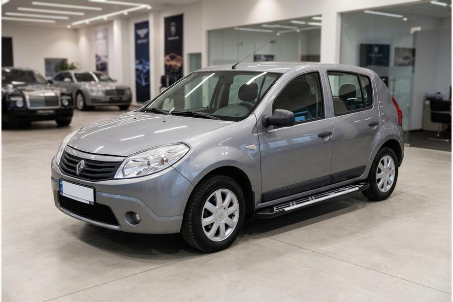 Renault Sandero 2007-2013 Seitenschweller Sunrise (2 Stk., Aluminium) Image