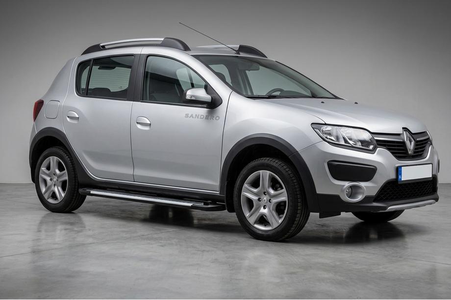 Dacia Sandero 2013-2020 Seitenschweller Line (2 Stk., Aluminium) Image