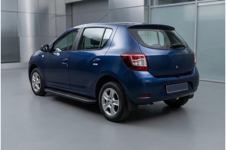 Dacia Sandero 2013-2020 Seitenschweller Bosphorus Black (2 Stk., Aluminium) Image