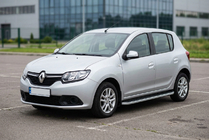 Dacia Sandero 2013-2020 Seitenschweller Tayga (2 Stk., Aluminium) Foto 1