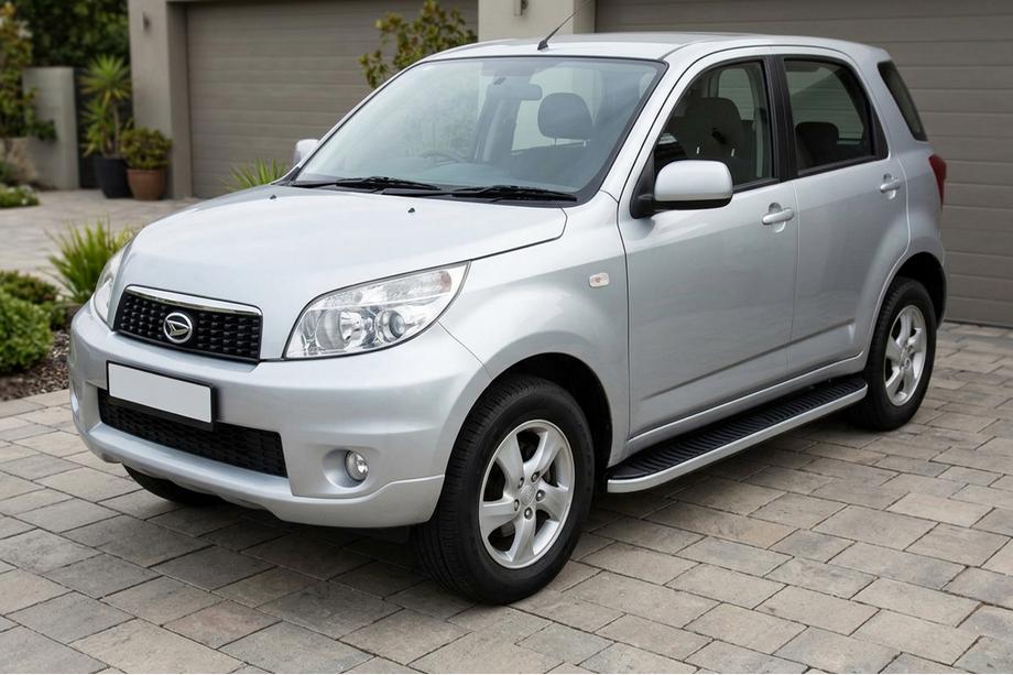 Daihatsu Terios 2006-2017 Seitenschweller Tayga Grey (2 Stk., Aluminium) Image