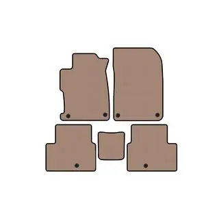 Gummimatten Carsuit (2012-2015, beige) Acura ILX 2012-2022 Foto 1
