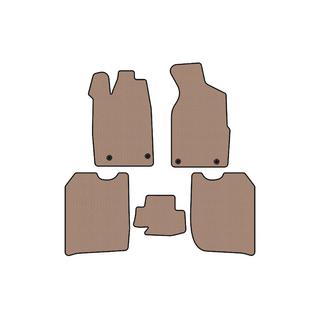 Gummifußmatten Carsuit (1982-1988, Sedan, beige) Audi 100 C3 1988-1991 Foto 1