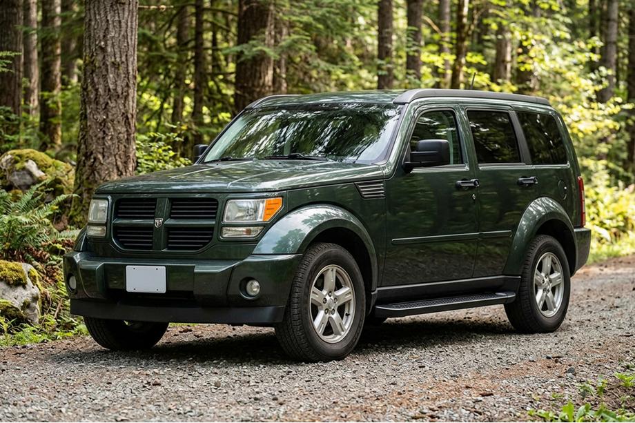 Dodge Nitro 2006-2011 Trittbretter Allmond Black (2 Stk., Aluminium) Image
