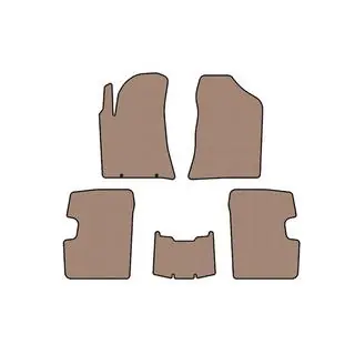 Gummimatten Carsuit (SD, beige)