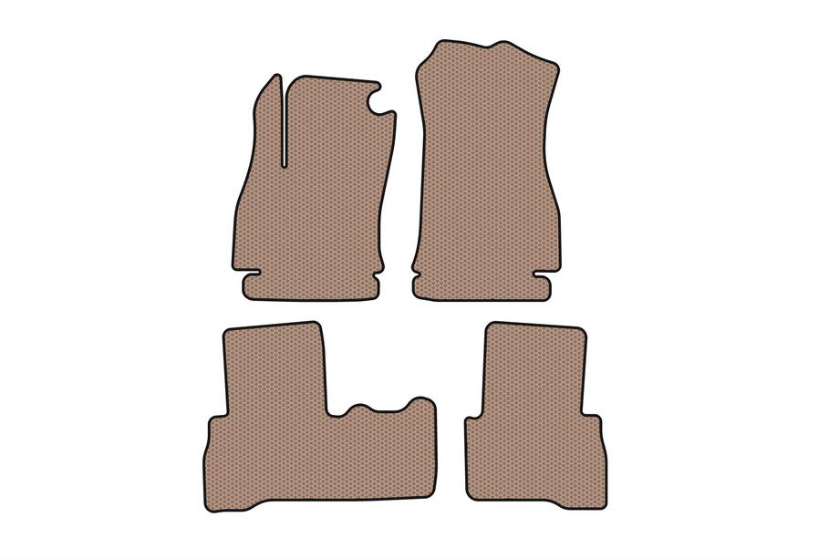 Citroen Nemo 2007-2017 Gummimatten Carsuit (Beige) Foto 1