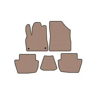 Gummimatten Carsuit (HB, Hybrid/Automatik, beige) Foto 1