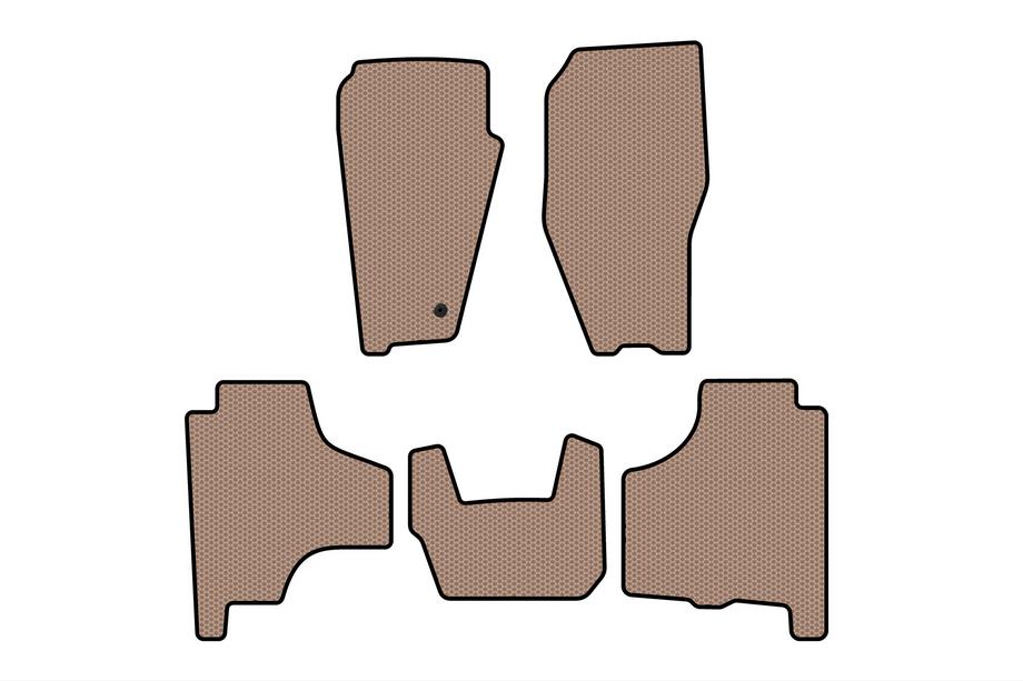 Dodge Nitro 2006-2011 Gummimatten Carsuit (Beige) Foto 1