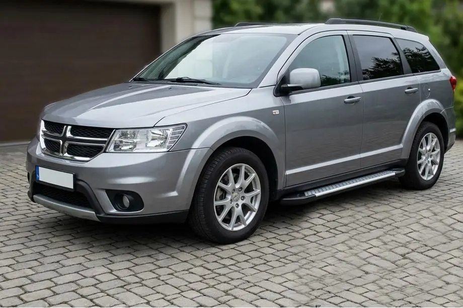 Dodge Journey 2008-2020 Trittbretter Allmond Grey (2 Stk., Aluminium) Image