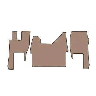 Gummimatten Carsuit (Beige) Foto 1
