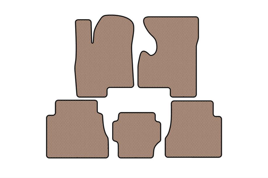 Hummer H2 2002-2009 Gummimatten Carsuit (Beige) Foto 1