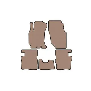Gummimatten Carsuit (5-türig, beige) Foto 1