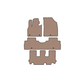 Gummimatten Carsuit (3 Reihen, 8-Sitzer, beige) Foto 1