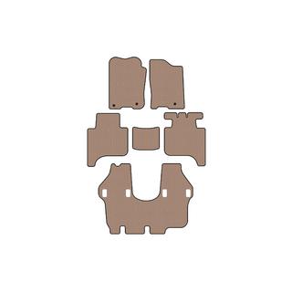Gummimatten Carsuit (3 Reihen, 2004-2008, beige) Infiniti QX56 2004-2010 Foto 1