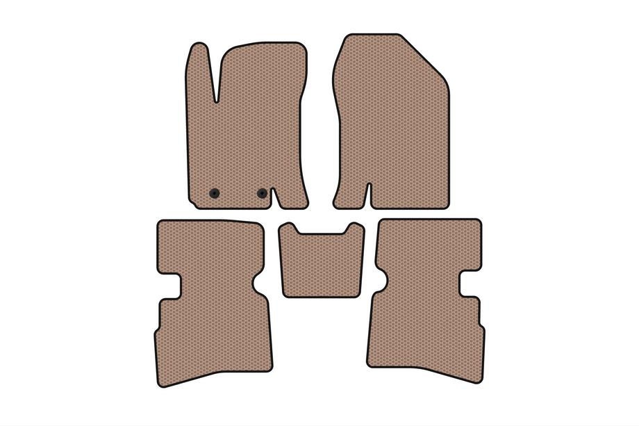 JAC S4 2018- Gummimatten Carsuit (Beige) Foto 1