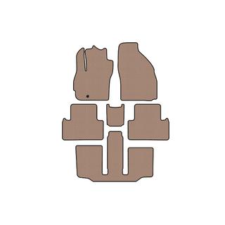 Gummimatten Carsuit (3 Reihen, 7-Sitzer, beige) Mazda 5 2005-2009 Foto 1