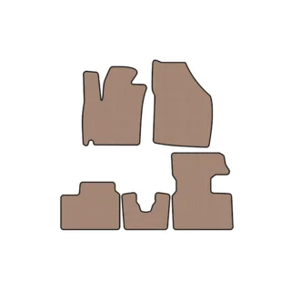 Gummimatten Carsuit (2016-2020, HB, beige) Foto 1