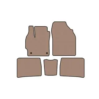 Gummimatten Carsuit (LB, Beige) Foto 1