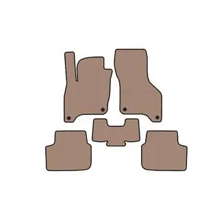 Gummimatten Carsuit (SD, Elektro, beige)