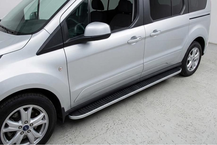 Ford Connect 2014-2021 Seitenschweller Tayga Grey (2 Stk., Aluminium) Maxi Radstand Foto 1
