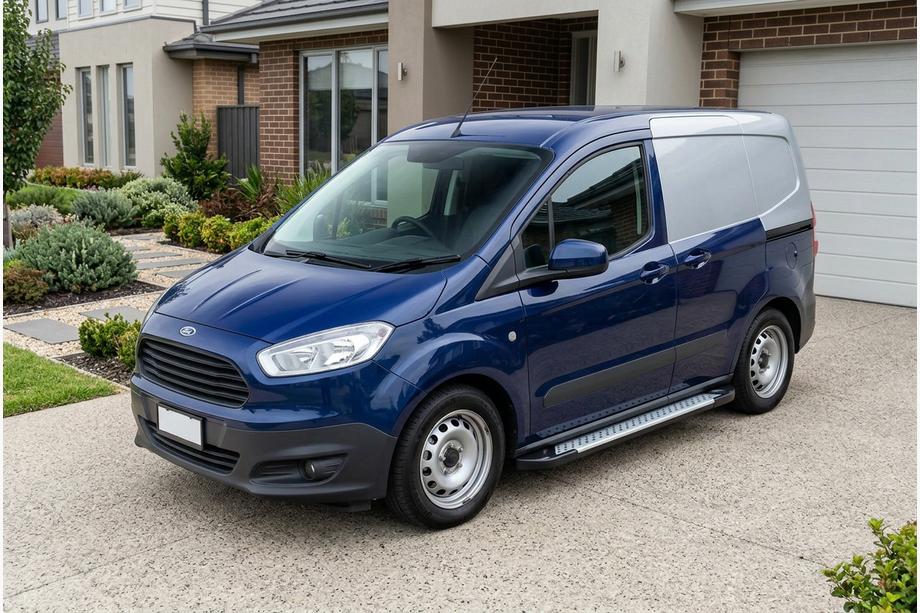 Ford Courier 2014-2023 Trittbretter Allmond Grey (2 Stk., Alu) Image